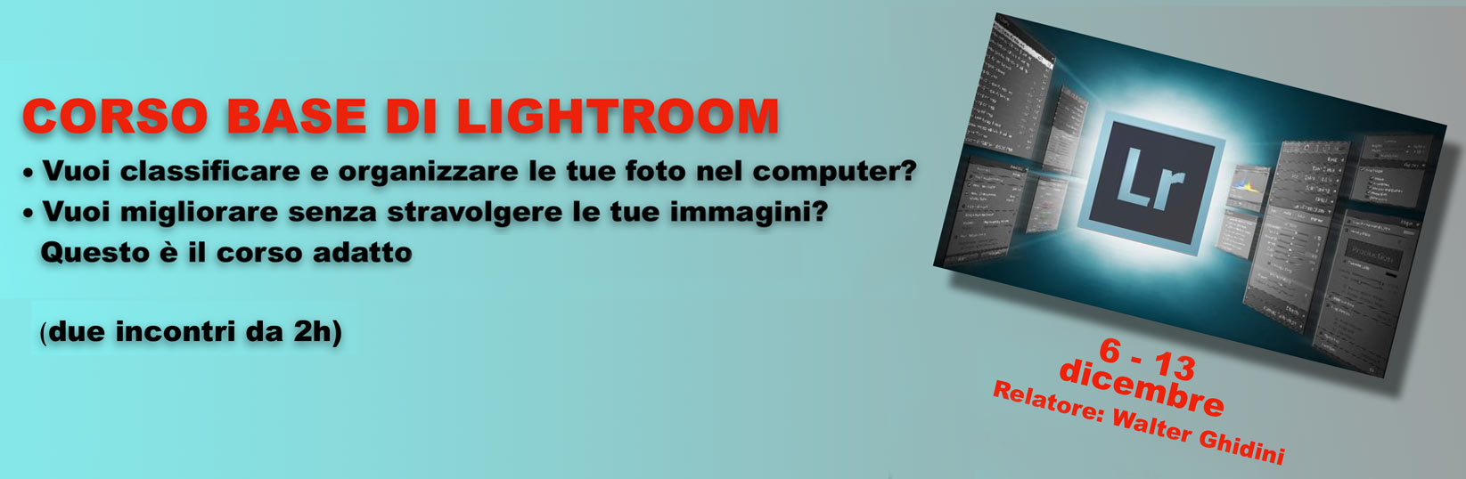 Corso Lightroom